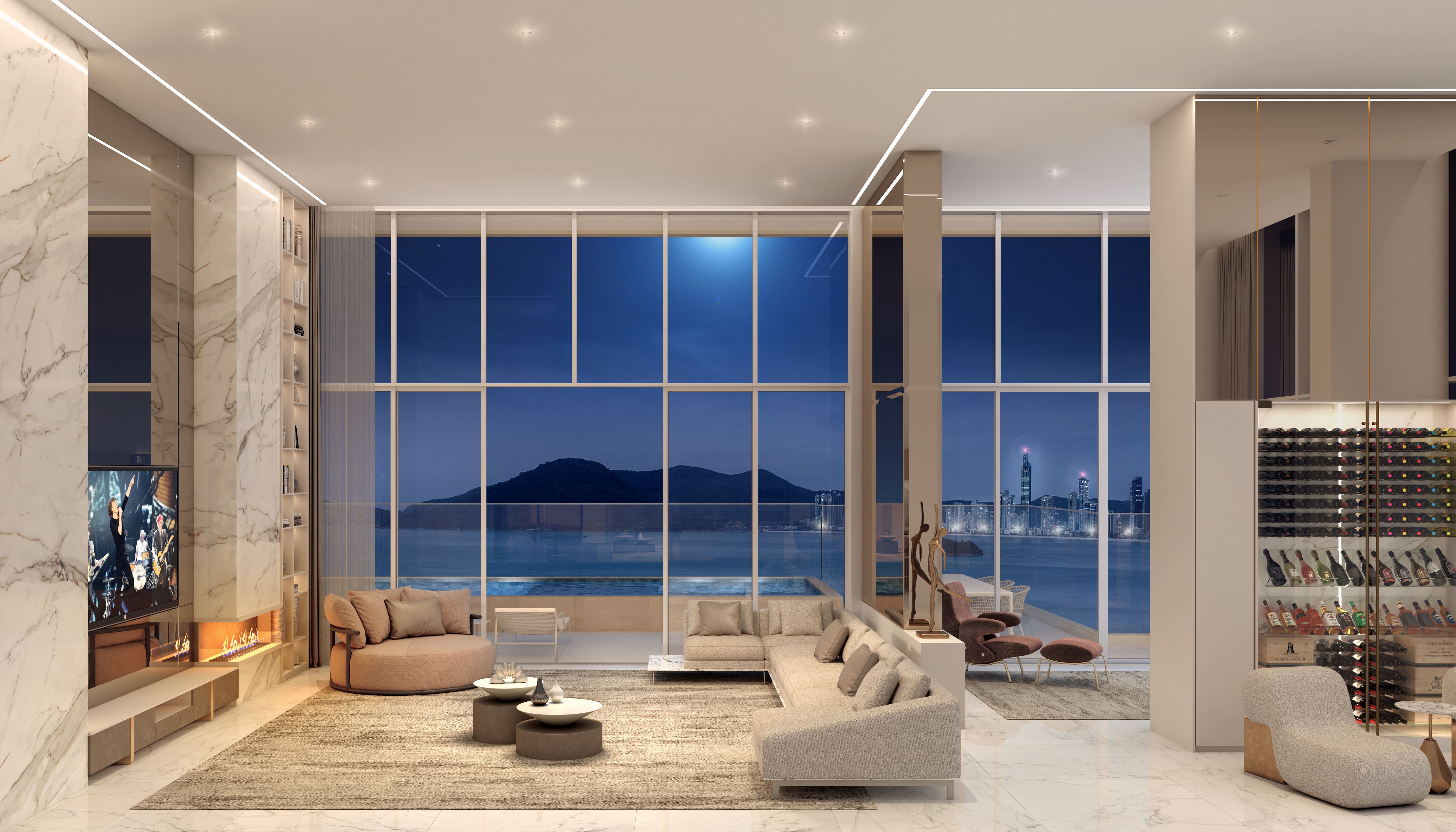 Imperium Tower FG apartamento frente mar em Balneário Camboriú