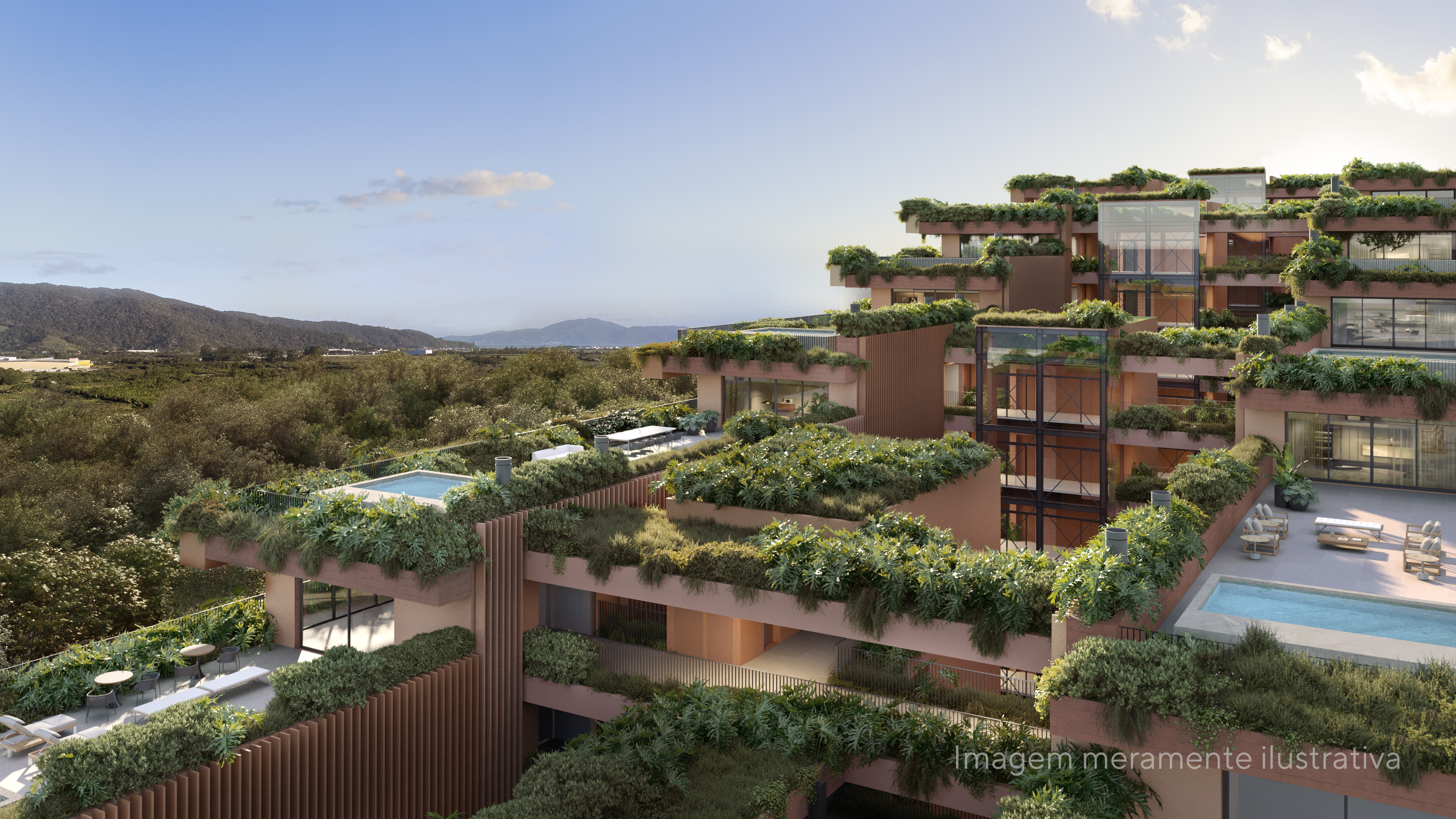 Terra All Resort – Mansões suspensas em condomínio de luxo com campo de golfe iluminado e clube internacionacional